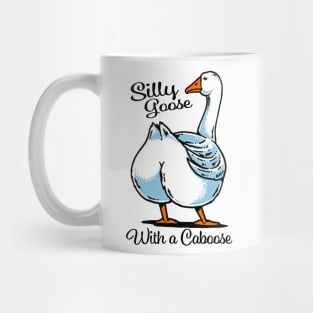 Silly Goose With A Caboose Mug